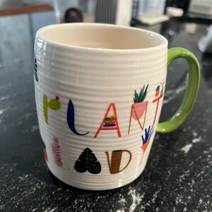 Colorful Plant Design Mug